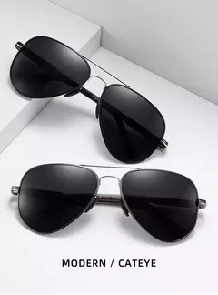 BARCUR-Óculos de sol polarizados para homens, acessórios para óculos, conduç - Celebrar Shop