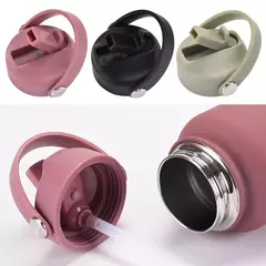 Aço inoxidável Flip Tampa Cap, Boca Larga Garrafa De Água Cup, Frasco De Vác