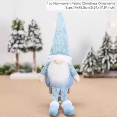 Gnome natal boneca sem rosto feliz natal decorações para casa 2024 cristmas or - comprar online