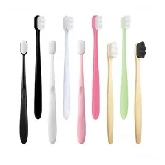 Escova de dentes de bambu macia ultrafina, Milhões Nano Escova De Dentes - comprar online