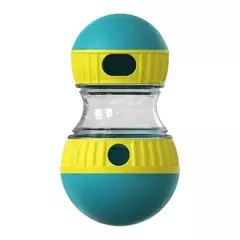 Copo de brinquedo para cachorro, bola de comida com vazamento, pista elíptica,