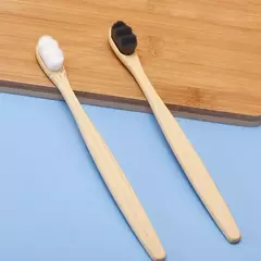 Imagem do Escova de dentes de bambu macia ultrafina, Milhões Nano Escova De Dentes