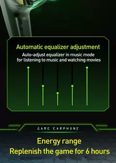 Fone de ouvido sem fio para jogos, esportivo, bluetooth, estéreo, tws, música, - comprar online