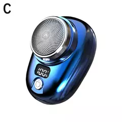 Mini barbeador elétrico para homens, veículo montado barbeador