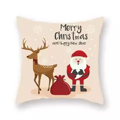 Fronhas com tema de Natal Acessórios para carro Escritório Papai Noel Sala de - Celebrar Shop