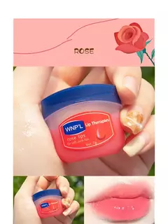 Imagem do Bálsamo labial hidratante, máscara totalmente natural para lábios secos