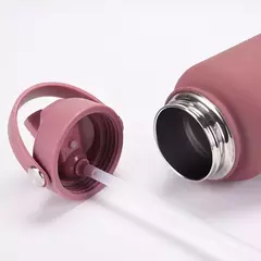 Aço inoxidável Flip Tampa Cap, Boca Larga Garrafa De Água Cup, Frasco De Vác na internet