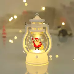 Imagem do Enfeites de natal lanterna led luz papai noel feliz natal decorações para casa