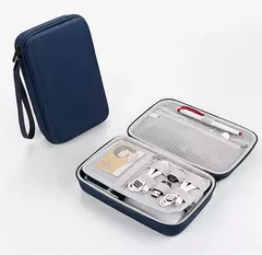 Grande capacidade de viagem acessórios eletrônicos organizador tablet cabo - comprar online
