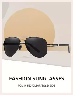 BARCUR-Óculos de sol polarizados para homens, acessórios para óculos, conduç - Celebrar Shop