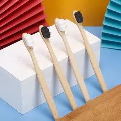 Escova de dentes de bambu macia ultrafina, Milhões Nano Escova De Dentes na internet