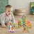 Blocos Magnéticos 120PCS Conjunto de Construção Montessori Brinquedos Educativos Para Crianças