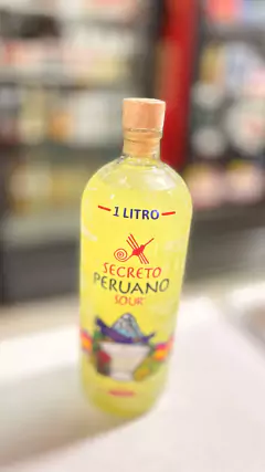 Pisco Sour Secreto Peruano Limon 1000cc, Delivery en Talca