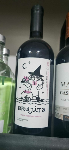 Vino, Brujita Cabernet Sauvignon/ Syrah, Delivery en Talca