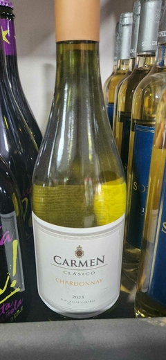 Vino ,Carmen Clásico Chardonnay, Delivery en Talca