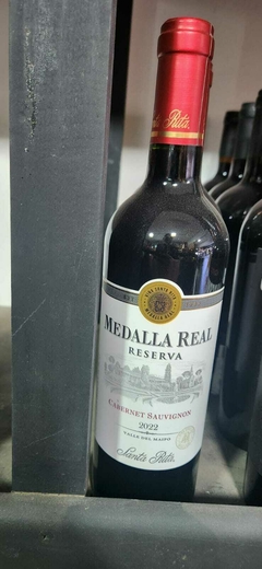 Vino, Medalla Real Reserva Cabernet Sauvignon, Delivery en Talca