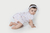 Vestido Infantil c/ Calcinha e Faixa Corações e Pirulitos Bb2 - Bb2