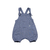 Conjunto Infantil Jardineira Fleece Jeans c/ Body Curto Cavalo Marinho Bb2 na internet