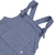 Conjunto Infantil Jardineira Fleece Jeans c/ Body Curto Cavalo Marinho Bb2 - loja online
