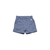 Conjunto Infantil Body Curto Cavalo Marinho c/ Shorts Fleece Jeans Bb2