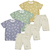 Conjunto Infantil Camiseta Coqueiros e Bermuda em Moletom Bb2