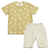 Conjunto Infantil Camiseta Coqueiros e Bermuda em Moletom Bb2 - comprar online