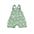 Conjunto Infantil Suedine Jardineira Coqueiros c/ Body Curto Bb2 - Bb2