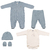 Kit maternidade Canelado Tricot - comprar online