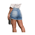 SHORT JEANS FEMININO AMARRAÇÃO 100% ALGODÃO TAM - 36 AO 46 - loja online