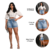 SHORT JEANS FEMININO AMARRAÇÃO 100% ALGODÃO TAM - 36 AO 46 - HANDLE JEANS