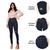 CALÇA JEANS FEMININA PREMIUM CIGARRET COM LYCRA TAM - 36 AO 46 - HANDLE JEANS