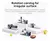 LaserPecker 4 Pro Máquina Duplo Laser Fibra 2W Diodo 10W