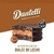 Alfajor Dantelli Dulce de leche, bañado con chocolate caja x 12 unid. de 50 g. - comprar online