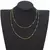 Colar Duplo com Malha Grumet Ouro 18k - comprar online