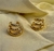 Brinco Tríade Ouro 18k Antialérgico - CALLI