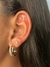 Brinco Encanto Zircônia Banhado a Ouro 18k - loja online