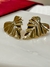 Brinco Folha Banhado Ouro 18k