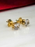 Ponto de Luz Zircônia Banhado Ouro 18k