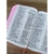Imagem do Biblia NAA Protegida Por Deus Pink | Capa dura acolchoada com cantoneira - SBB
