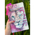 Bíblia Glitter 100% leão JESUS Pink + marca páginas glitter pink