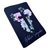 KIT Biblia cruz preta flores + Devocional 3 minutos de sabedoria para mulheres Letras grandes - Central das Biblias - Ilumine sua Fé com a Sabedoria Eterna