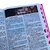 Bíblia Mãe Forte e corajosa 100% Glitter Pink Hiper com indice digital - loja online