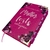 Bíblia Letra Jumbo 100% Glitter Pink com Abas adesivas Capa dura Acolchoada e Harpa - comprar online