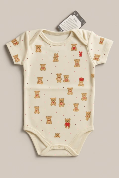 Body Infantil Estampa Ursinhos