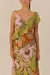 Vestido Banado Patch Floral Delhi - Gaby Sampaio