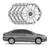 JOGO CALOTA COM EMBLEMA PRETO HONDA CITY 2015/18 ARO 15 PRATA - CL10266PN GFM na internet