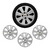 Jogo 4 Calota Agile Corsa Prisma Montana 2010 11 12 13 Aro 14 - loja online
