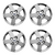 JOGO CALOTA COM EMBLEMA FORD KA 2004/12 ARO 13 PRATA - CL10166PN GFM - loja online