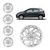 JOGO CALOTA COM EMBLEMA HYUNDAI HB20 2016/2020 ARO 14 PRATA - CL10256PN GFM - comprar online