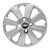 JOGO CALOTA COM EMBLEMA CHEVROLET AGILE CORSA PRISMA 2010/13 ARO 15 PRATA - CL10371PN GFM